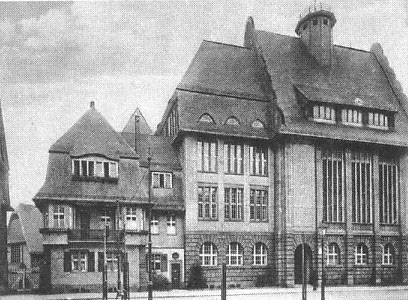 Schillerschule im Jahr 1908